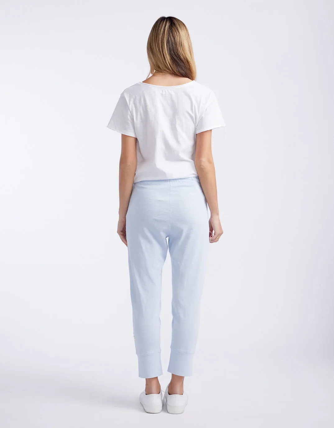 3/4 Brunch Pants - Blue Mist