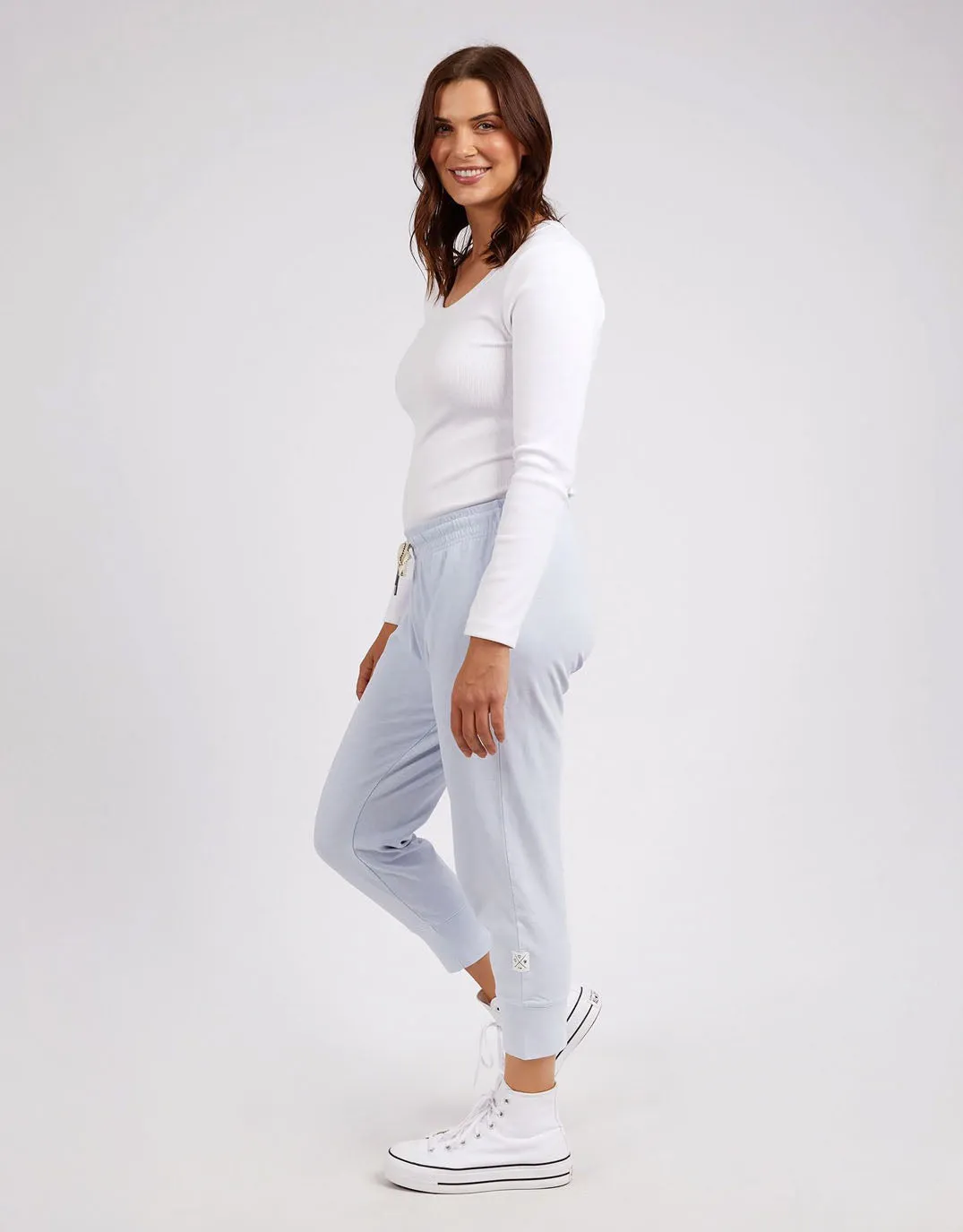 3/4 Brunch Pants - Blue Mist