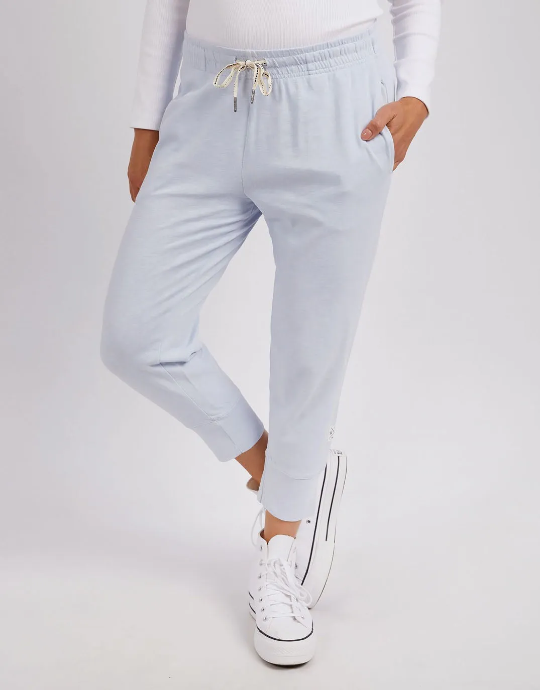 3/4 Brunch Pants - Blue Mist