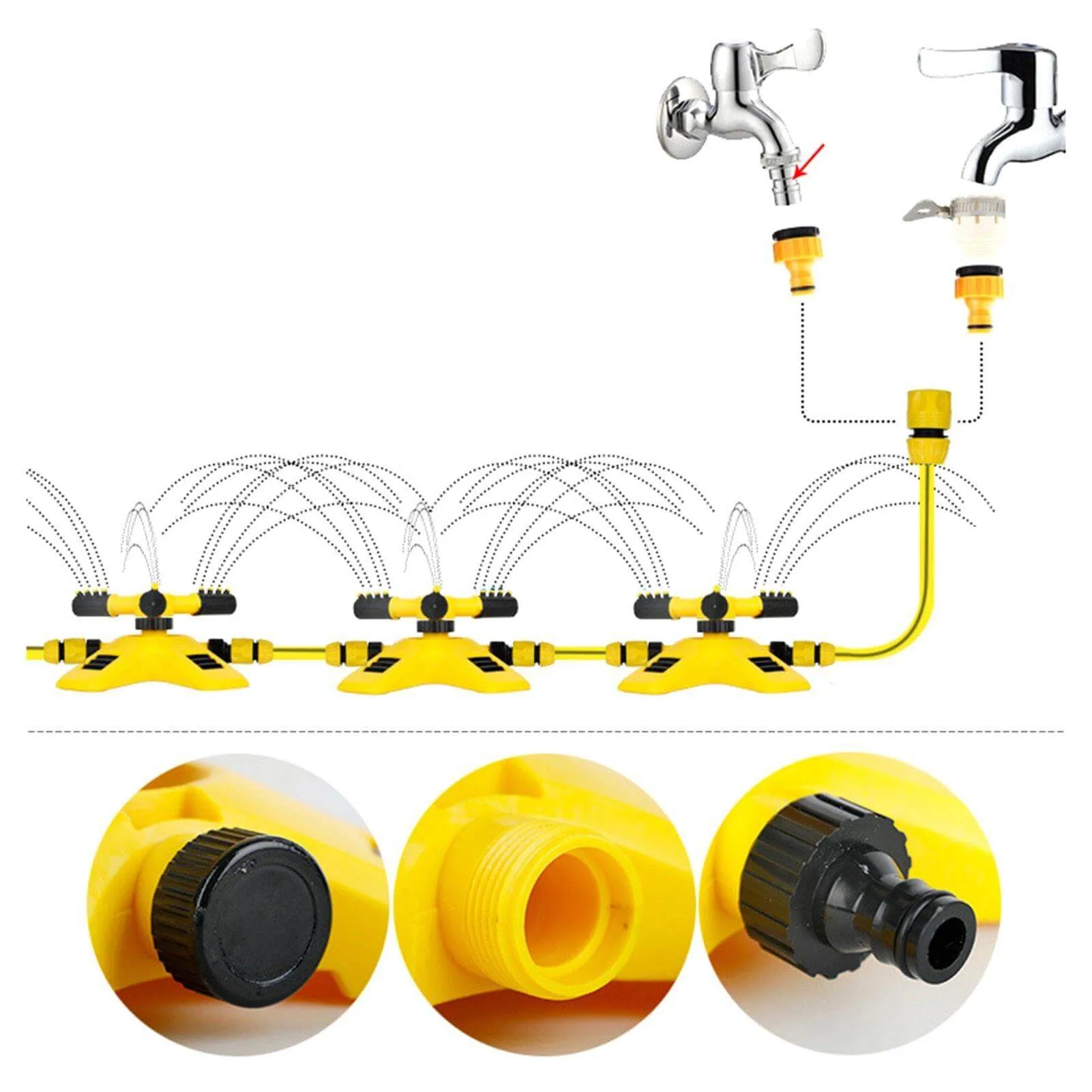 360 Degree Automatic Water Sprinkler