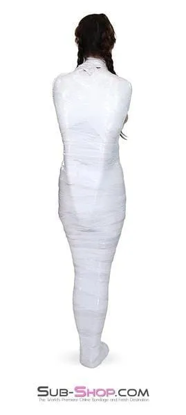 5740A      1,000 ft. Erotic Bondage Fantasy Wrap, White