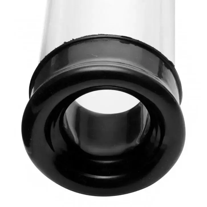 8-inch Size Matters Clear Penis Pump for Beginners