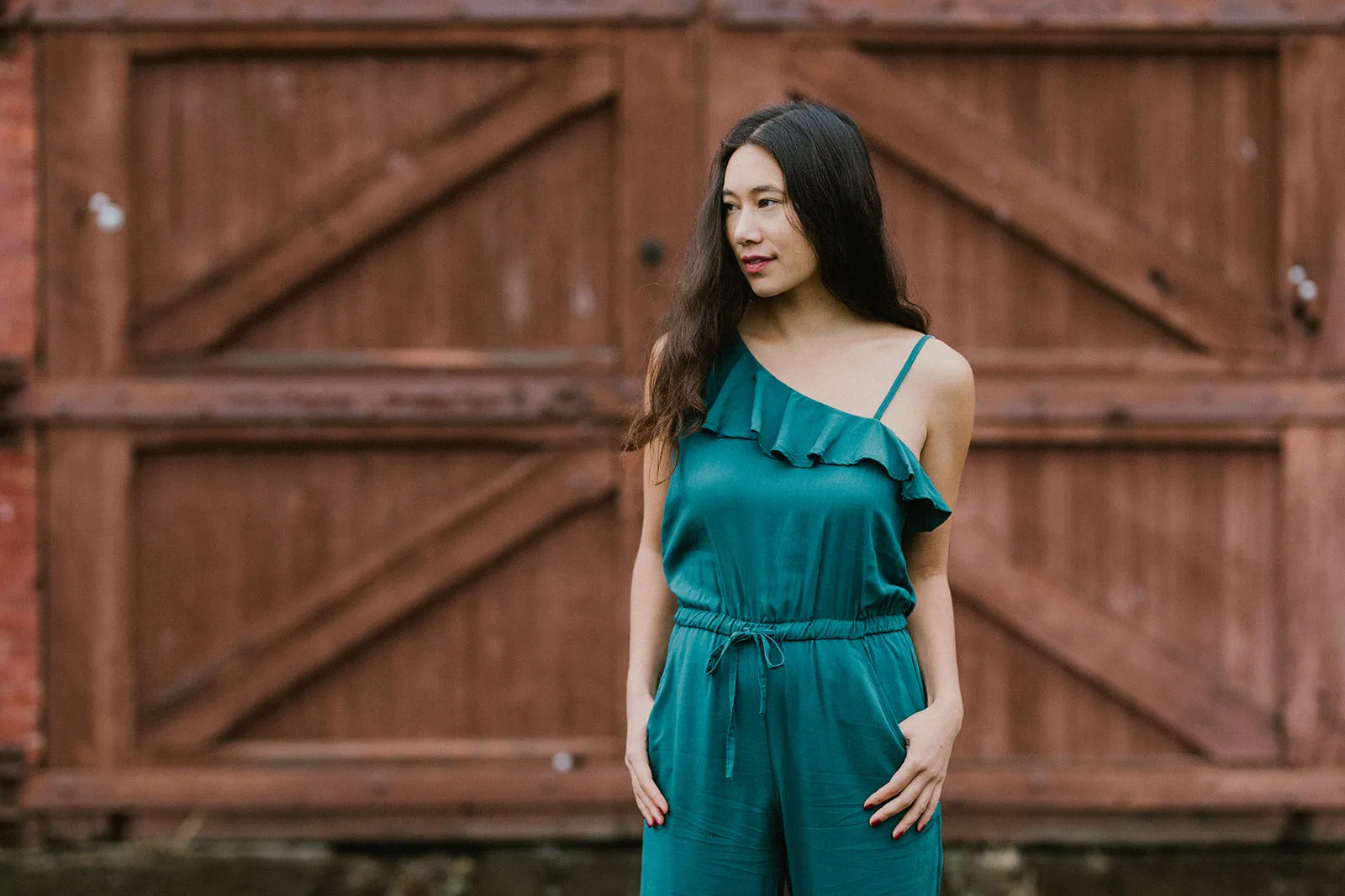 Amelia Jumpsuit | Emerald