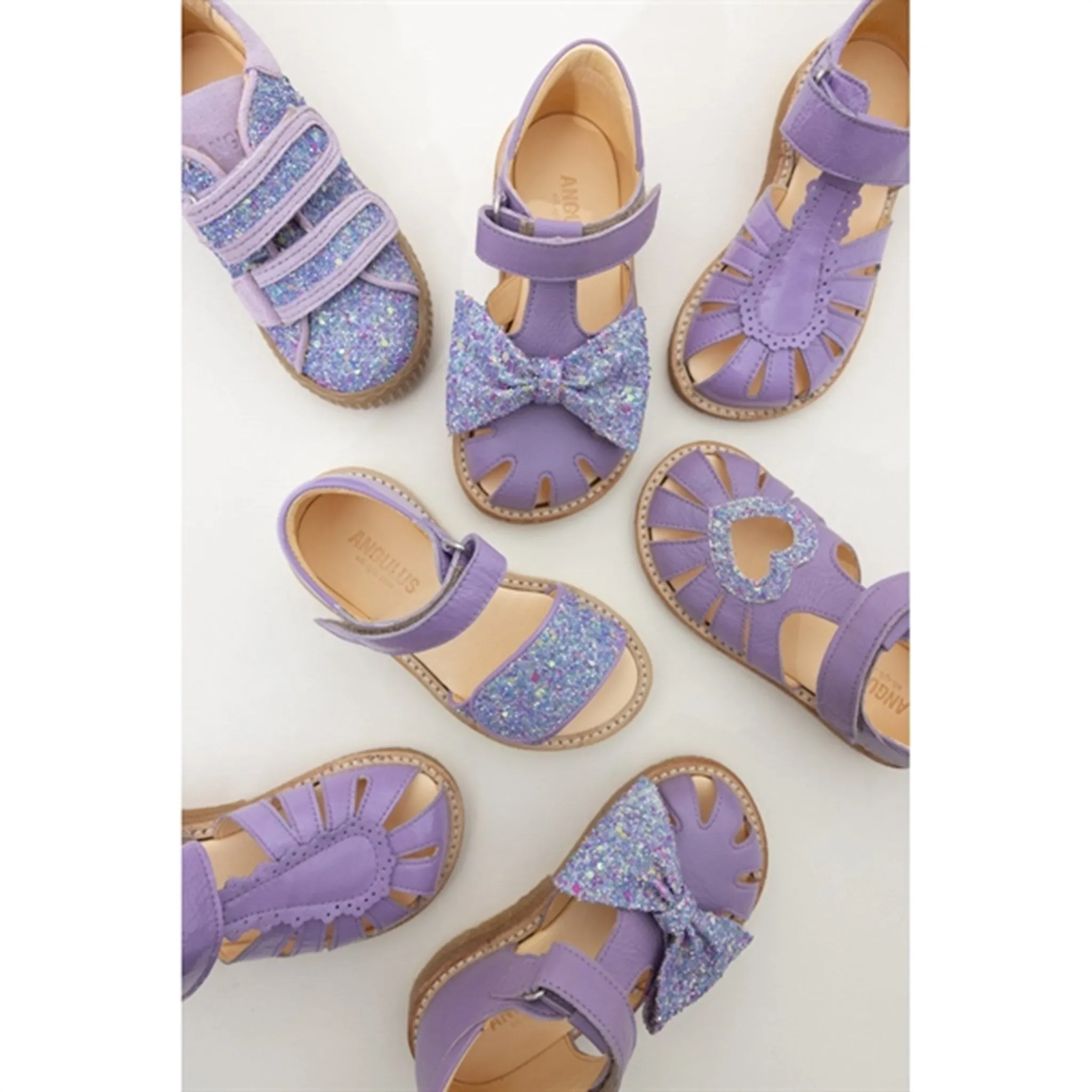 Angulus Sandals Lilac