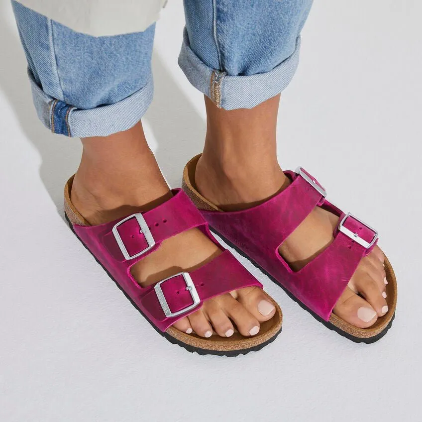 Arizona | Oiled Leather | Festival Fuchsia