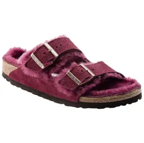 Arizona Shearling Suede Leather Unisex Slide Sandals