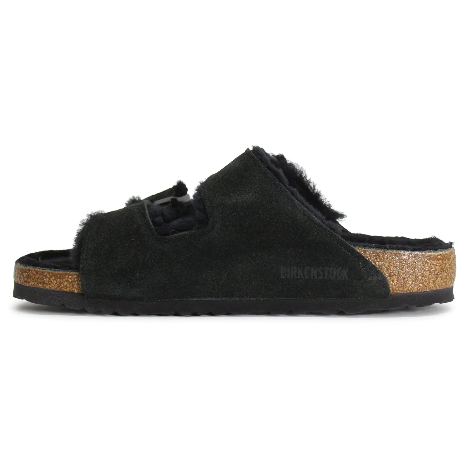 Arizona Shearling Suede Leather Unisex Slide Sandals