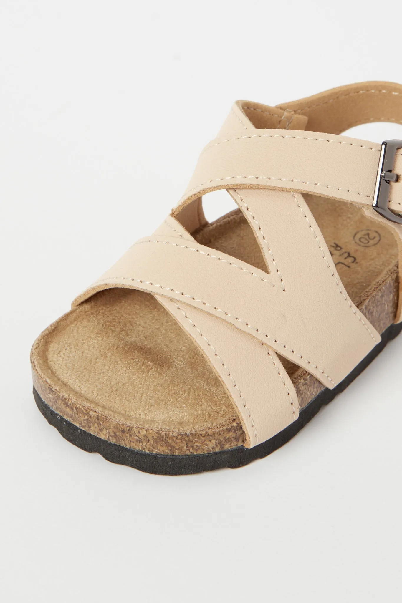 Baby Boys Beige Cork Sandal