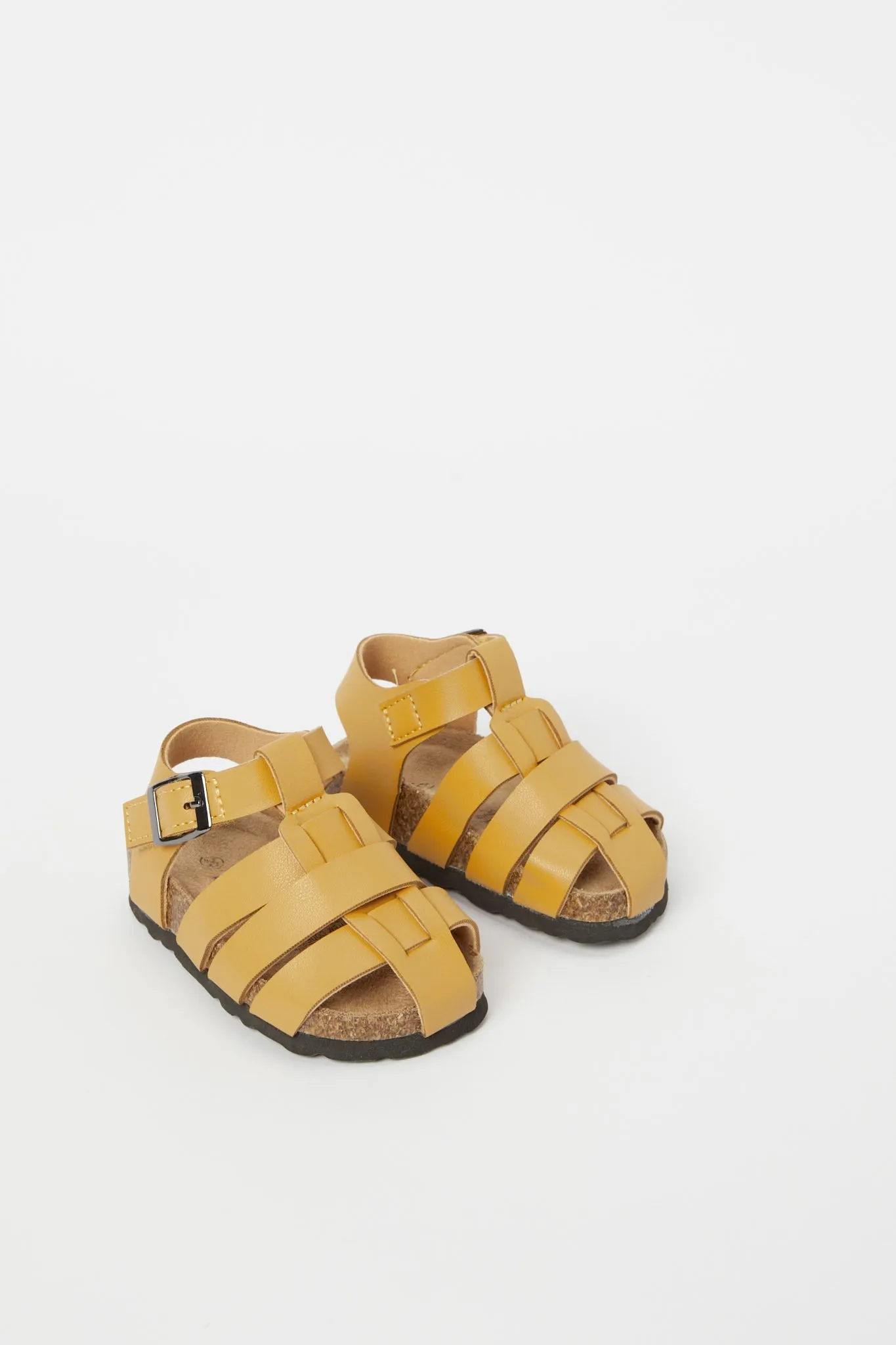 Baby Boys Tan Cork Sandal