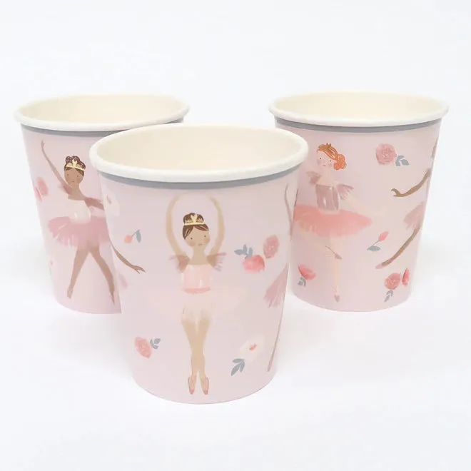 Ballerina Paper Cups