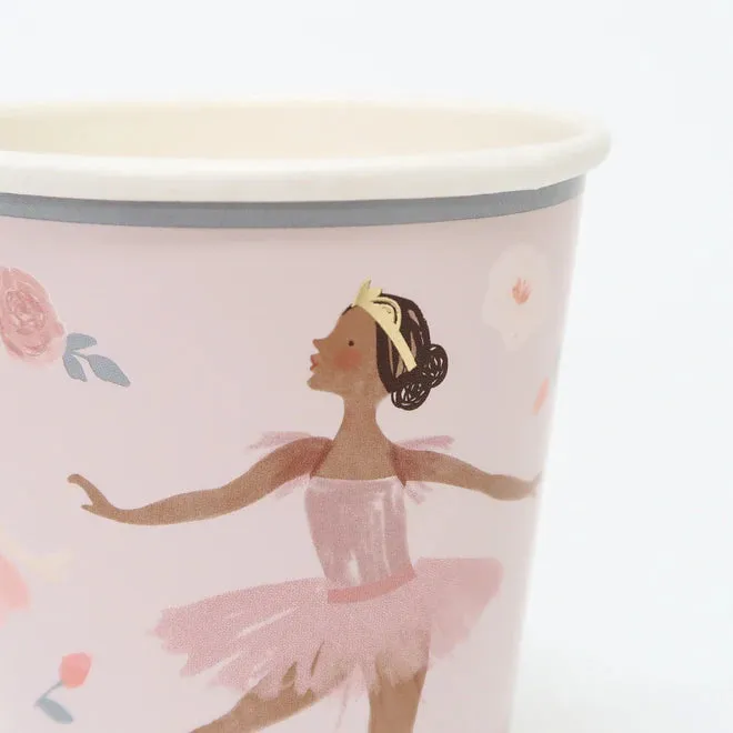 Ballerina Paper Cups