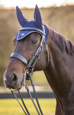 BARE Horse Wear - 'Pro Ears' Earnet - Navy