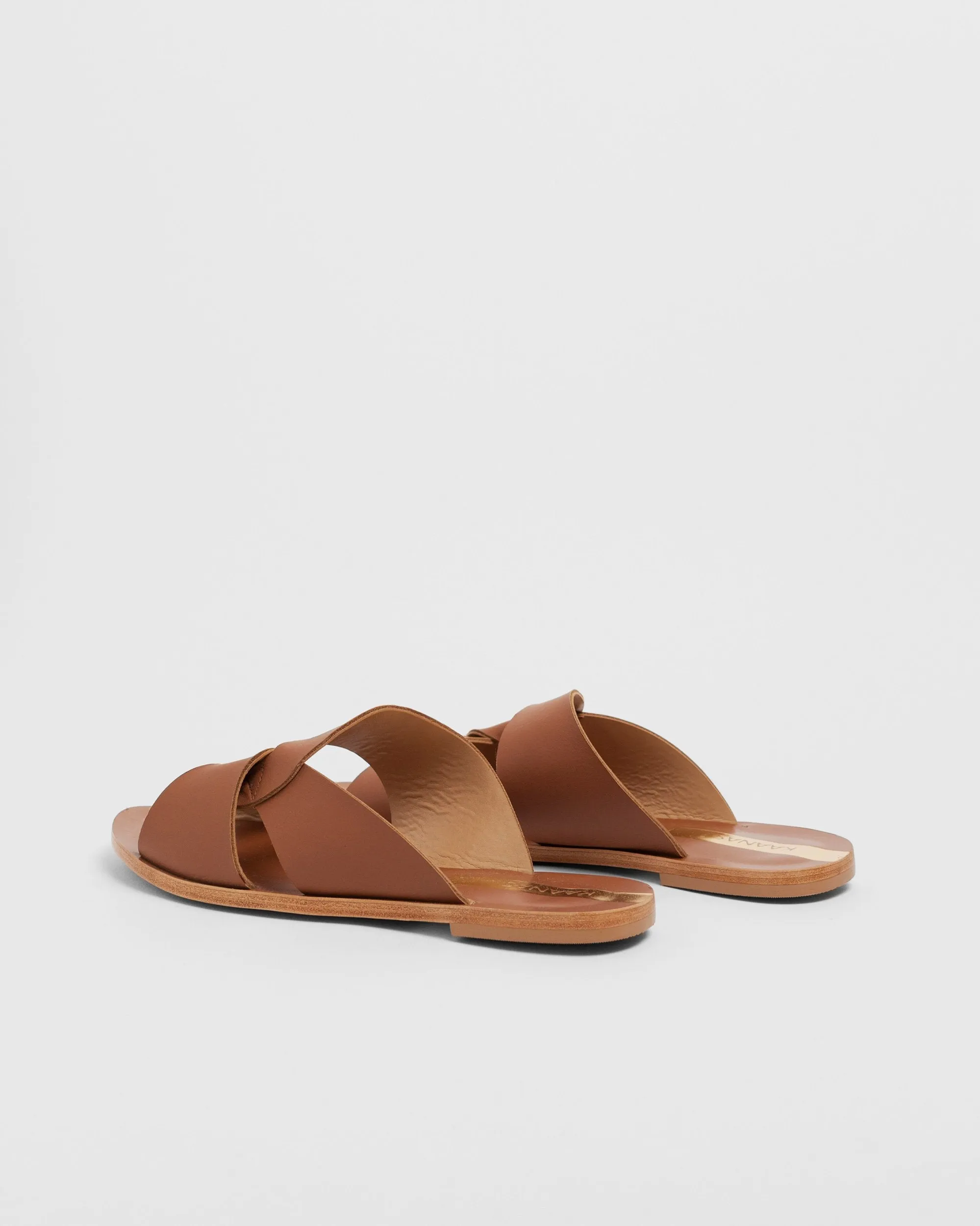 Belo Horizonte Twisted Leather Sandal