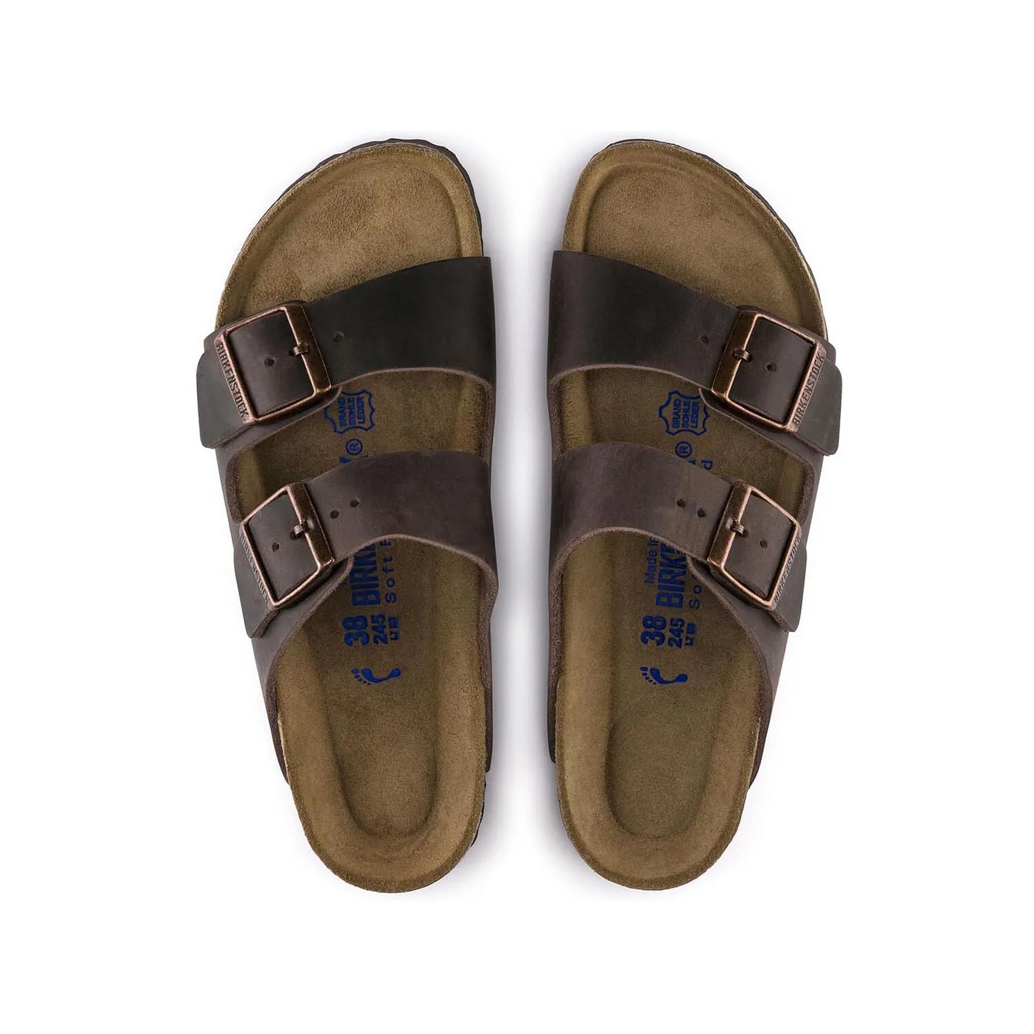 Birkenstock Arizona Soft Footbed Oiled Leather Sandals Unisex