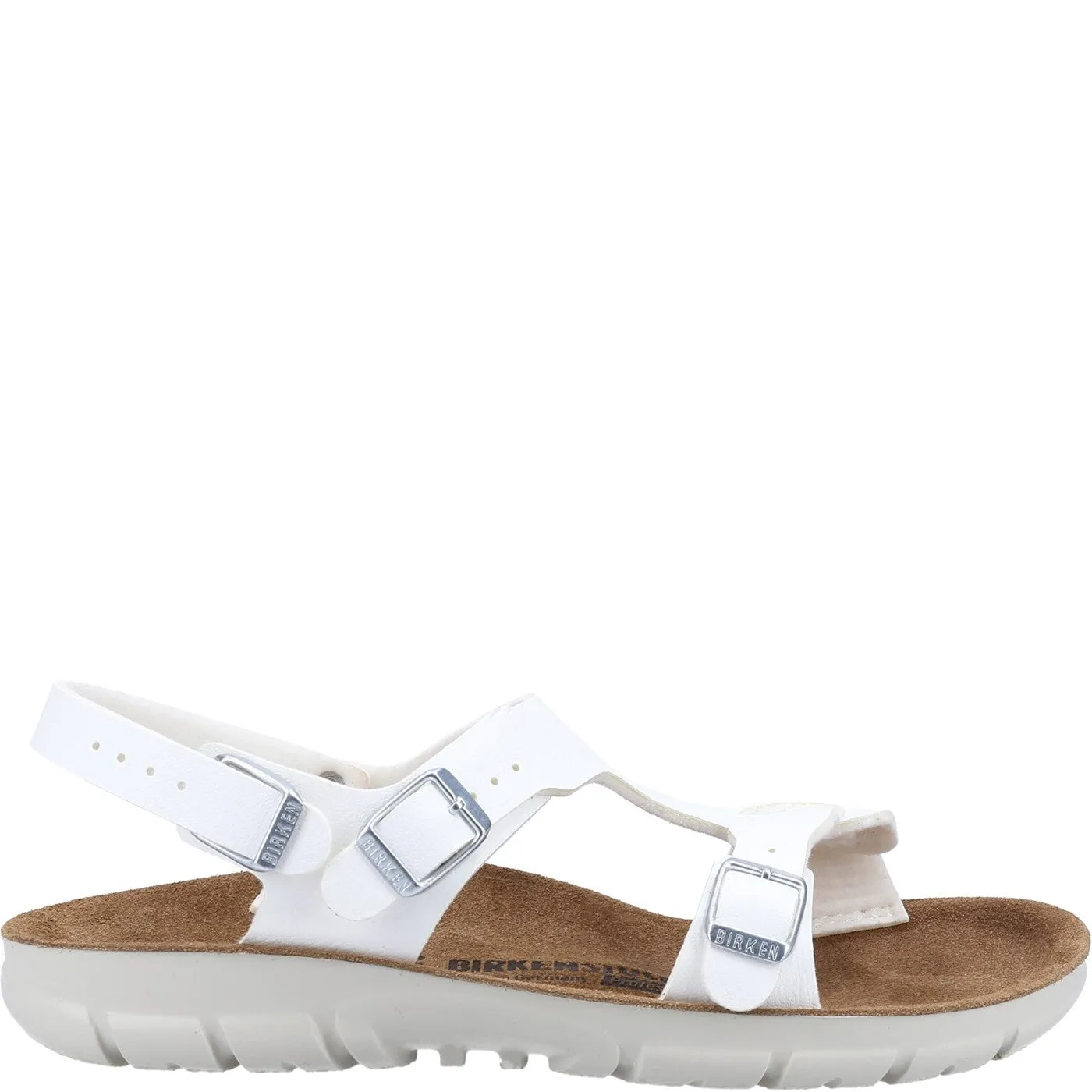 Birkenstock Saragossa Birko-Flor Sandal  White