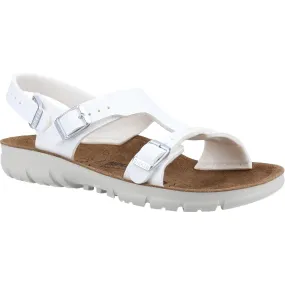 Birkenstock Saragossa Birko-Flor Sandal  White