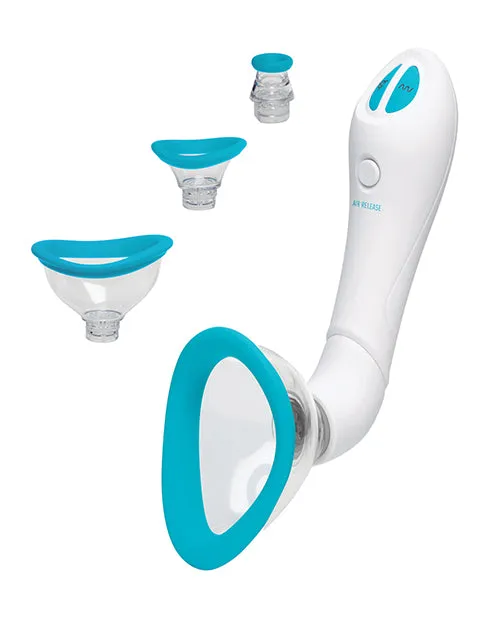 Bloom Intimate Body Pump - Sky Blue/White