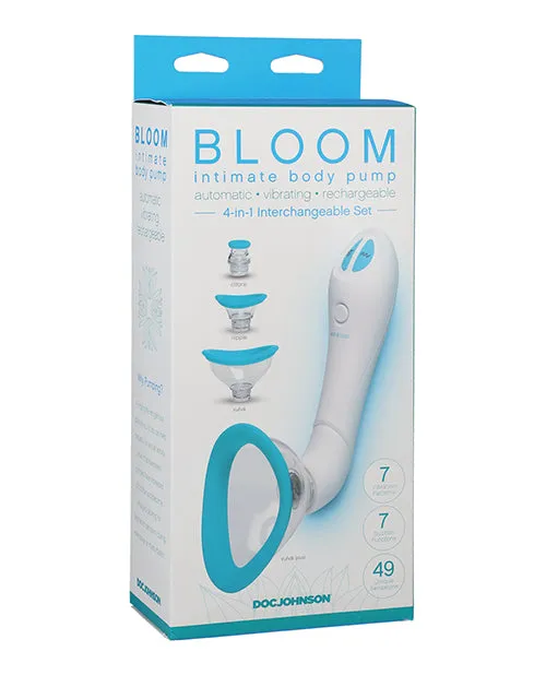 Bloom Intimate Body Pump - Sky Blue/White