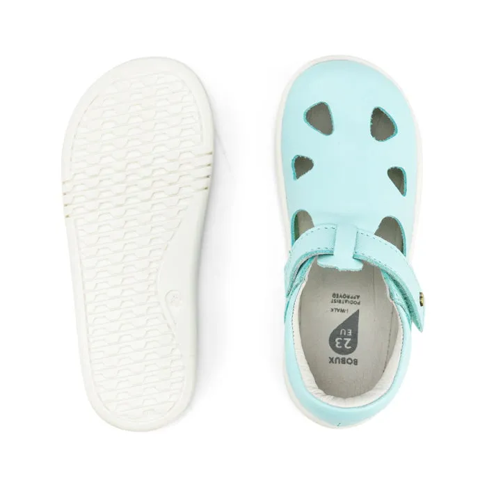 Bobux IWalk IW Zap II Closed Toe Sandal Mist Blue