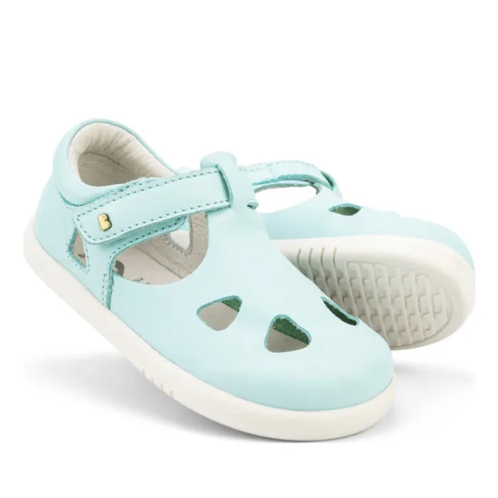 Bobux IWalk IW Zap II Closed Toe Sandal Mist Blue