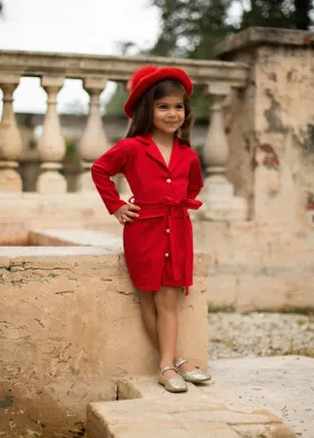 Bossy Diva Kids Blazer Red