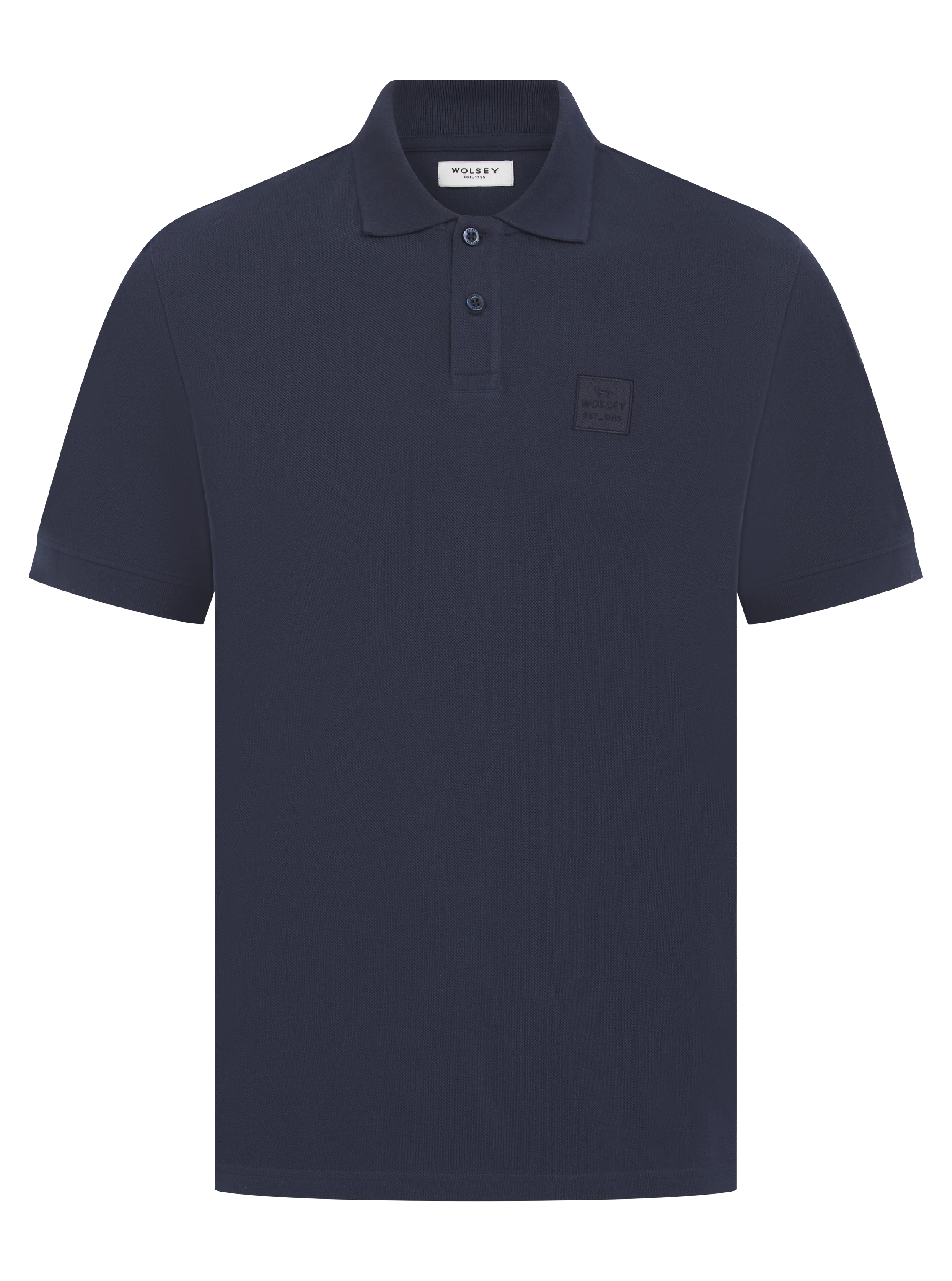 Branded Pique Polo