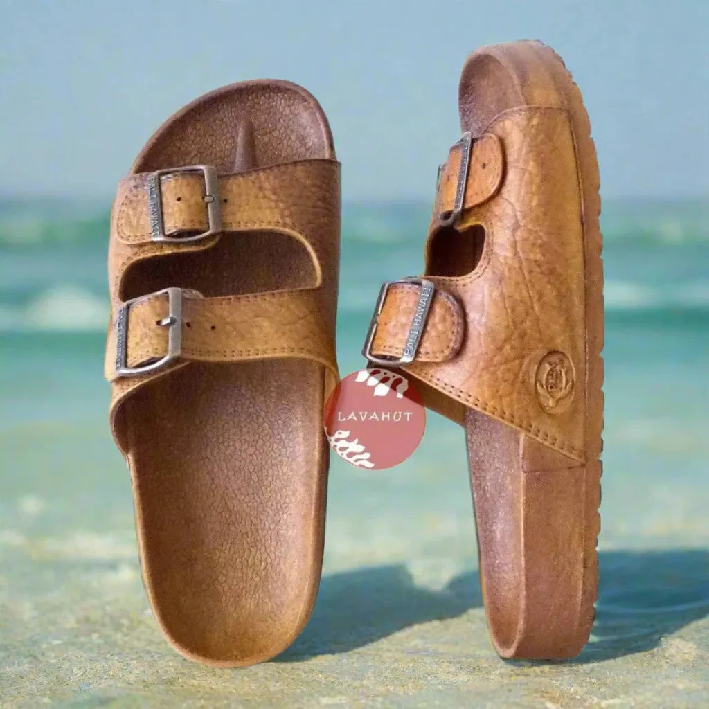 Brown Buckle Pali Hawaii - Hawaiian Jesus Sandals