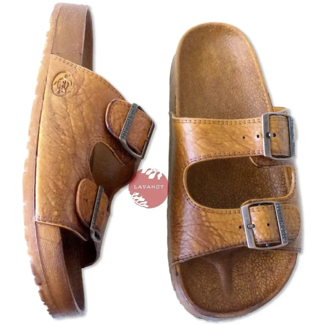 Brown Buckle Pali Hawaii - Hawaiian Jesus Sandals