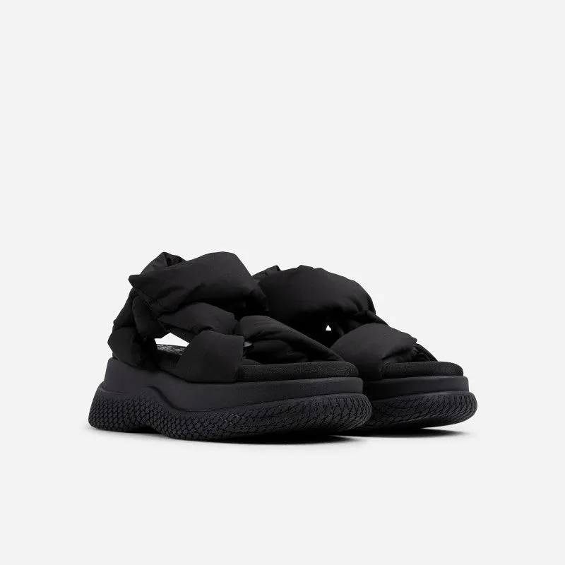 Brute Black Chunky Sandals