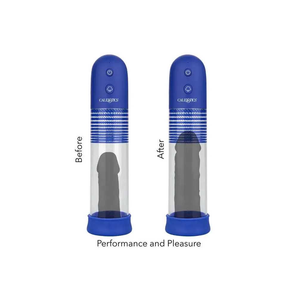 California Exotic Blue Rechargeable Penis Pump Kit