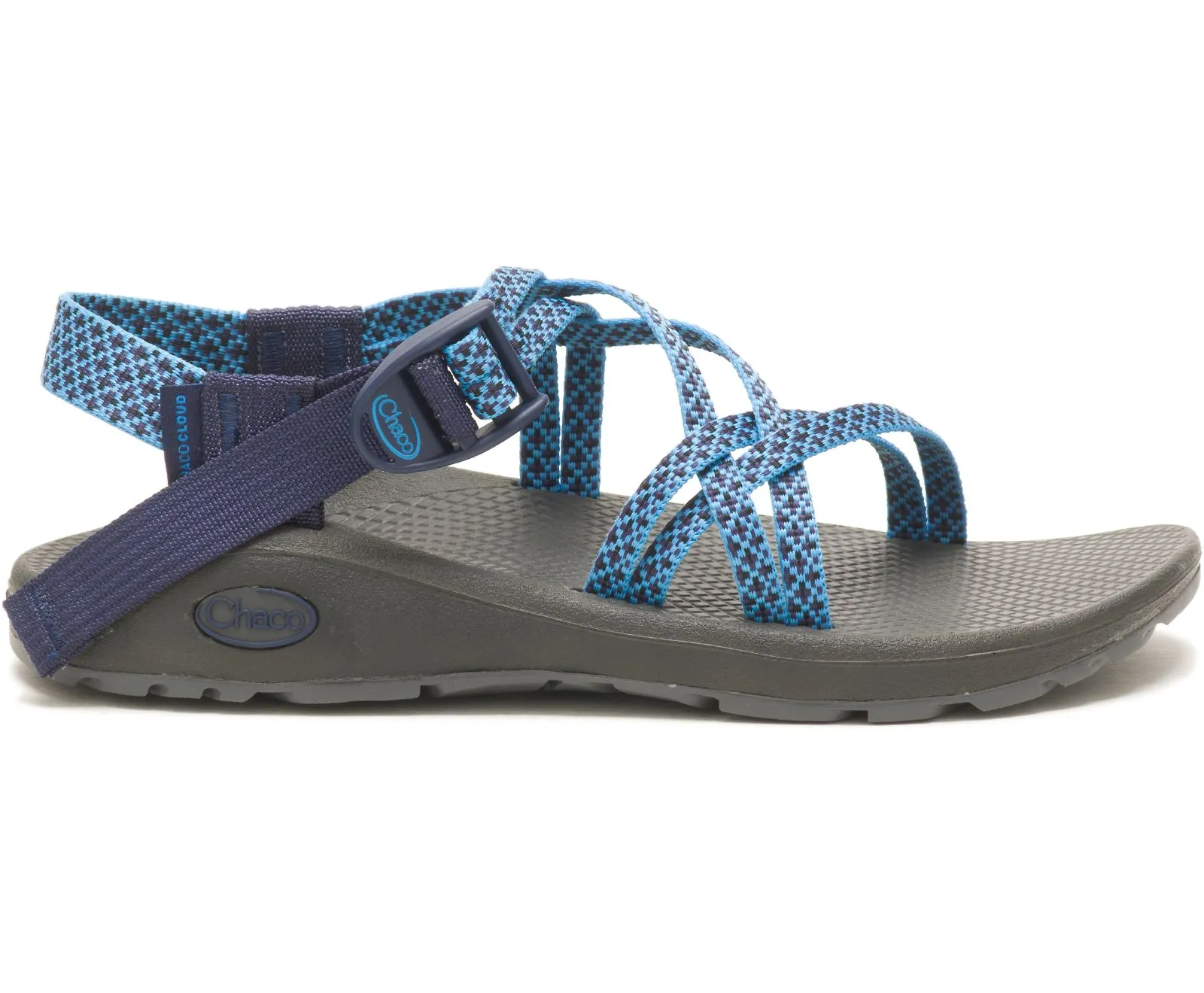 Chaco Women's Z/Cloud X Sandal / Puzzle Azure Blue