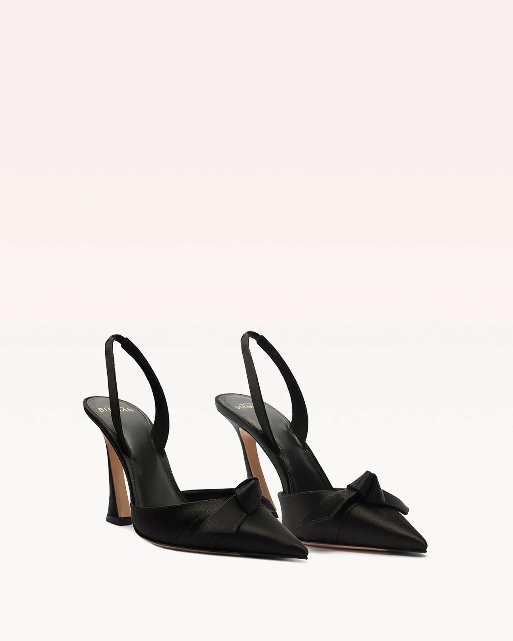 Clarita Bell Slingback 100 Black