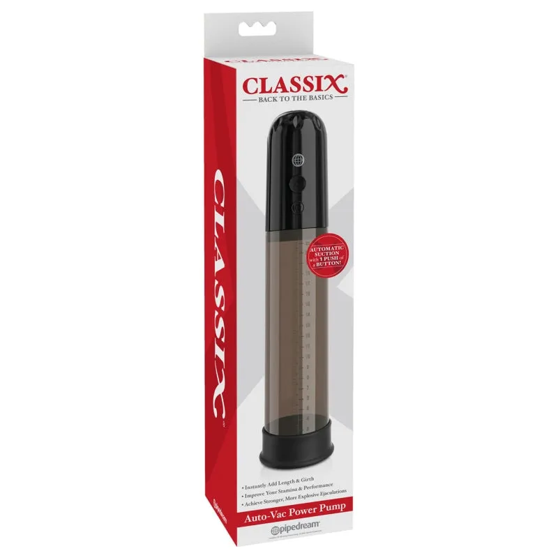 Classix Auto-Vac Power Pump - Black