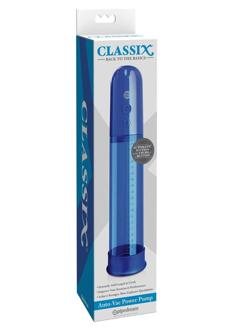 Classix Auto-Vac Power Pump Penis Enlargement System