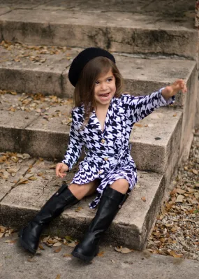 Classy  Diva Kids Blazer Black