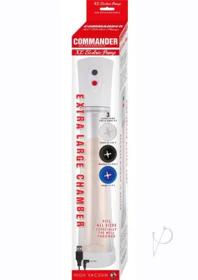 Commander Xl Electric Pump White