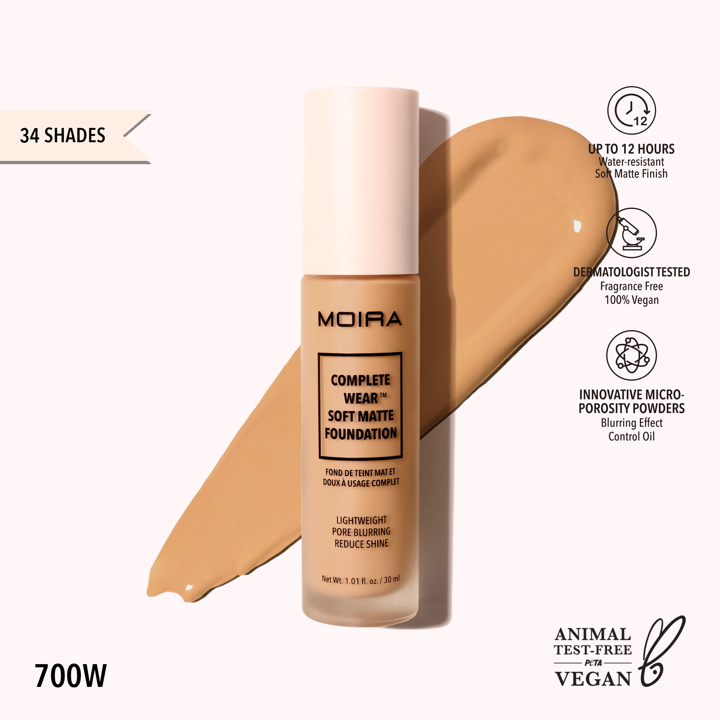 Complete Wear™ Soft Matte Foundation (700W)