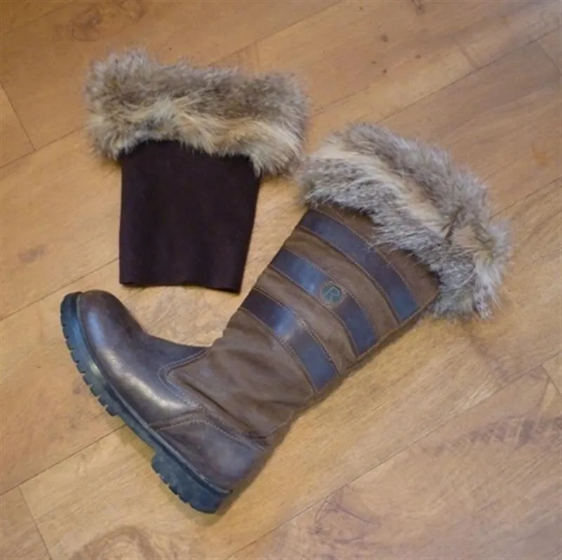 Coyote Boot Cuffs