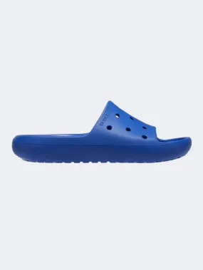 Crocs Classic V2 Unisex Lifestyle Slide Blue Bolt