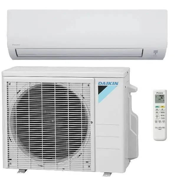 Daikin 12,000 BTU 20 SEER Aurora Series Wall Mounted Ductless Mini Split Heat Pump System