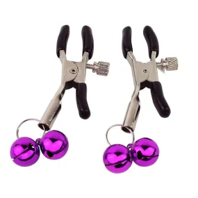 Dark Amour Nipple Clamps with Bells