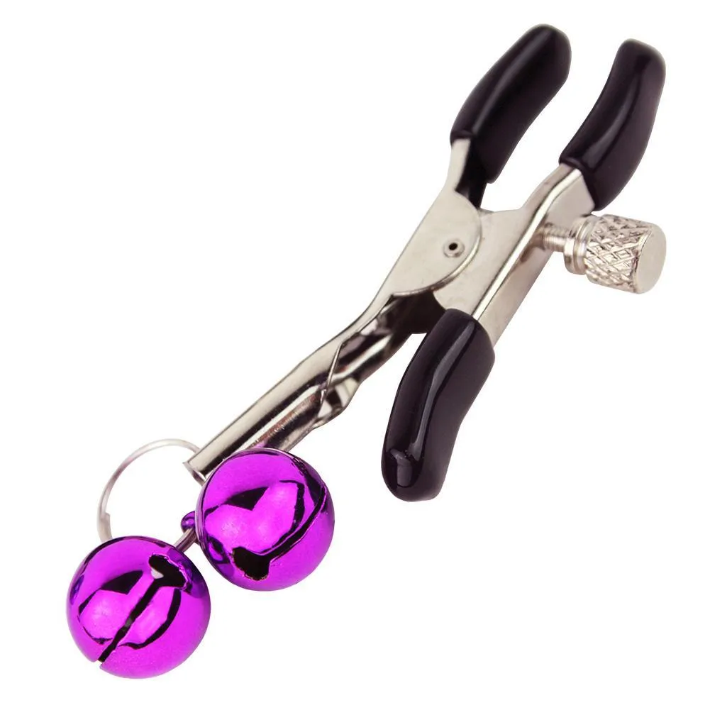 Dark Amour Nipple Clamps with Bells