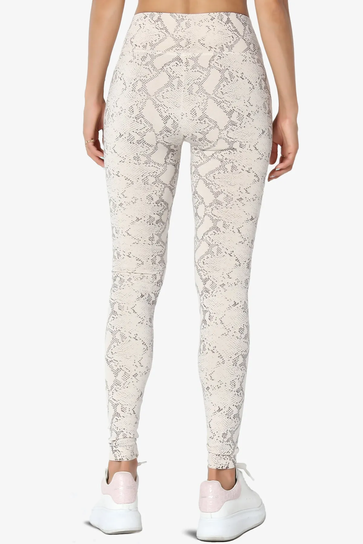 Donddi Snake Print Fleece Leggings