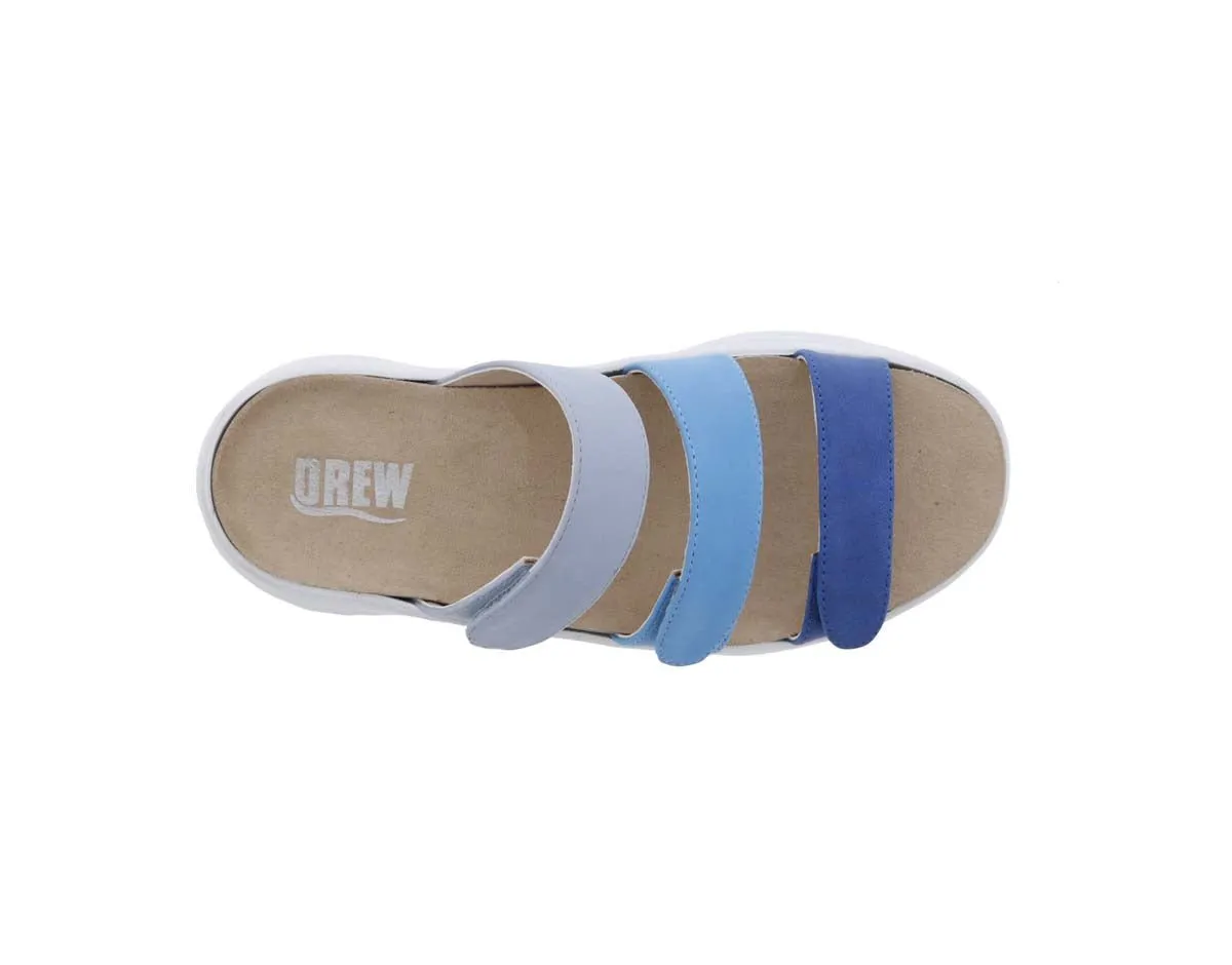 Drew Sawyer Women Sandal In Blue Combo