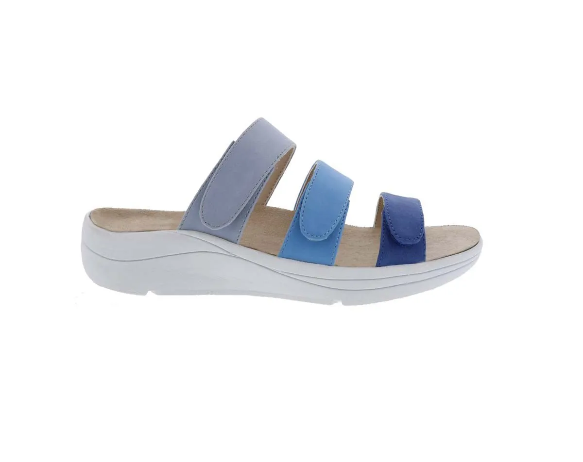 Drew Sawyer Women Sandal In Blue Combo