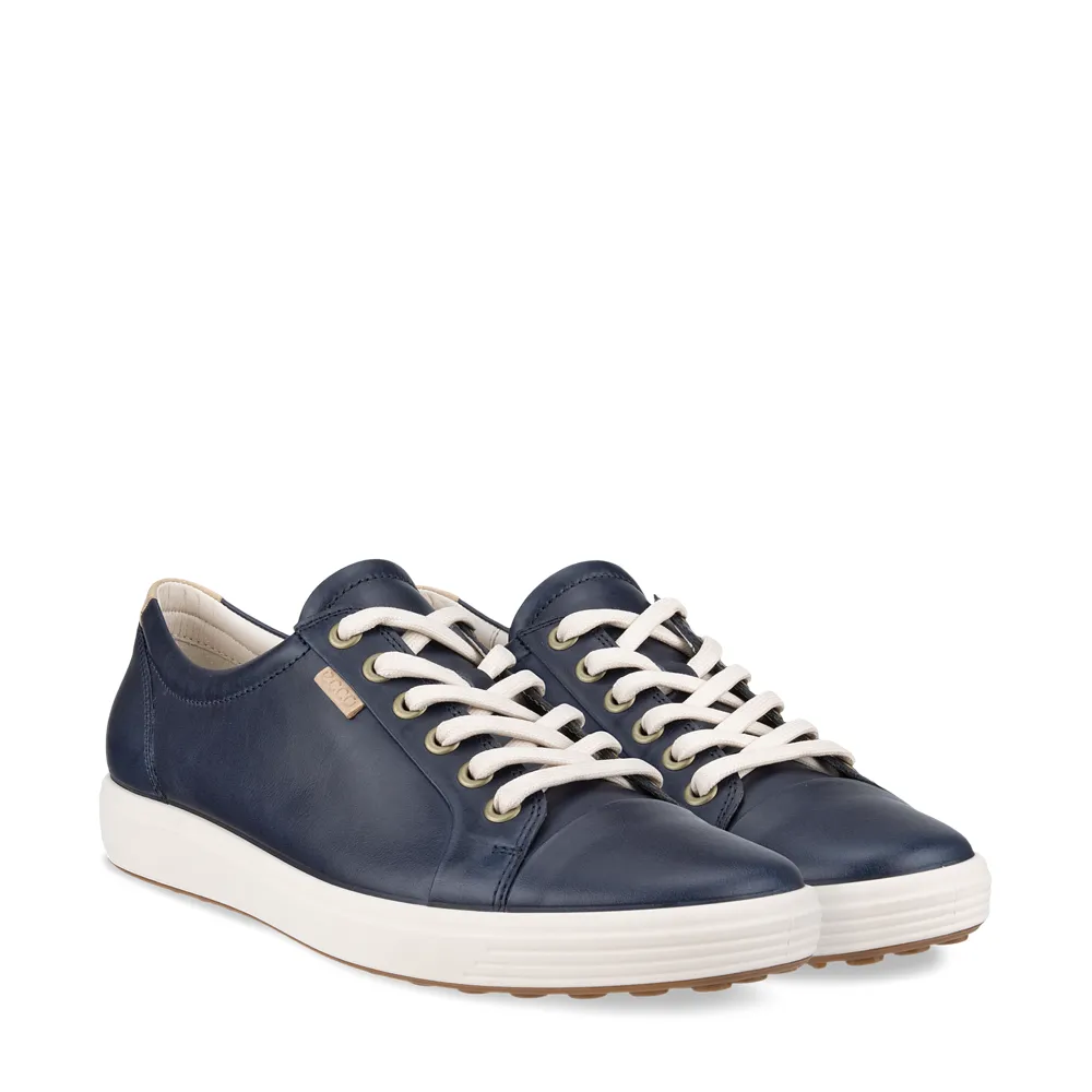 Ecco Women's Soft 7 Sneaker in Marine Navy