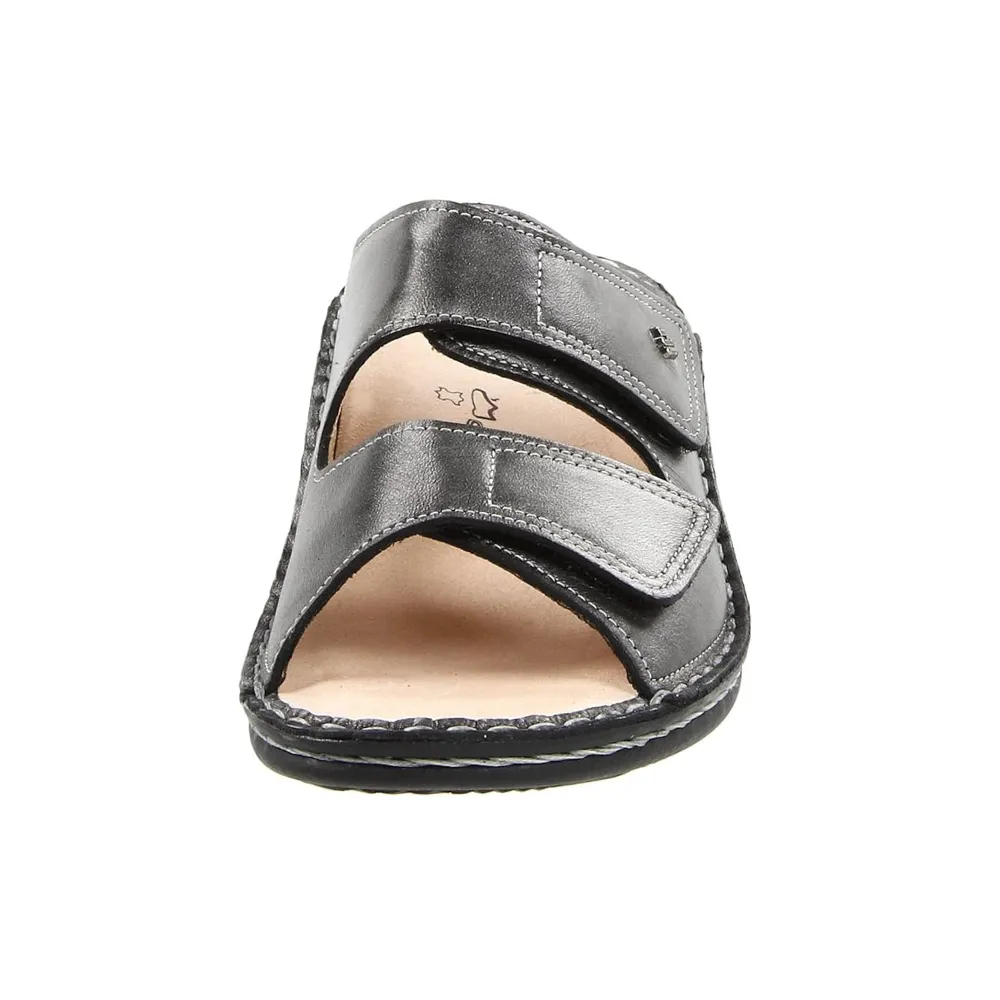 Finn Comfort Jamaica Volcano Pewter Slide-On Sandal (Women's)