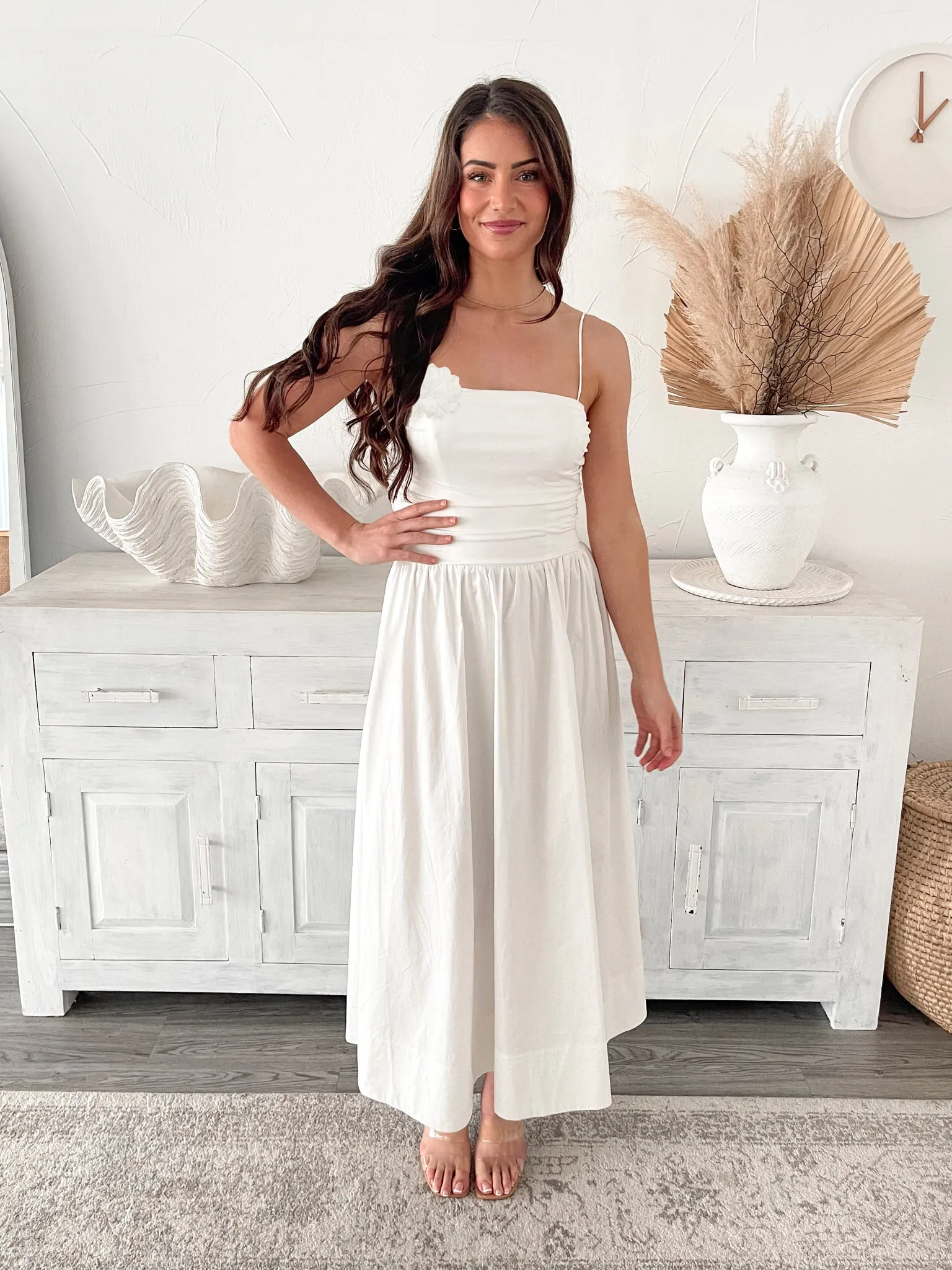 Gianella Dress - White