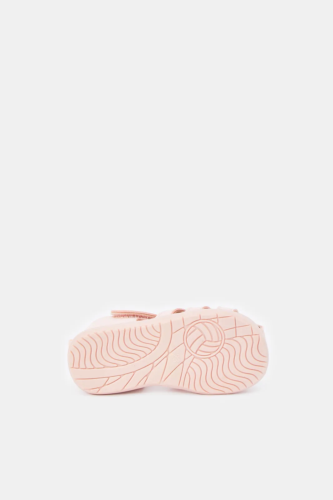 Girls Pink Fisherman Sandal