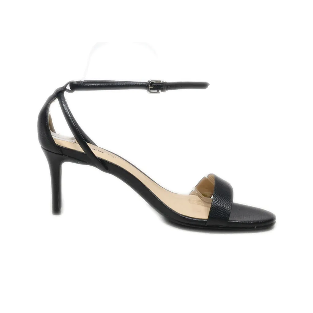 Graceland High-Heel Sandals Leather Black Colour For Women